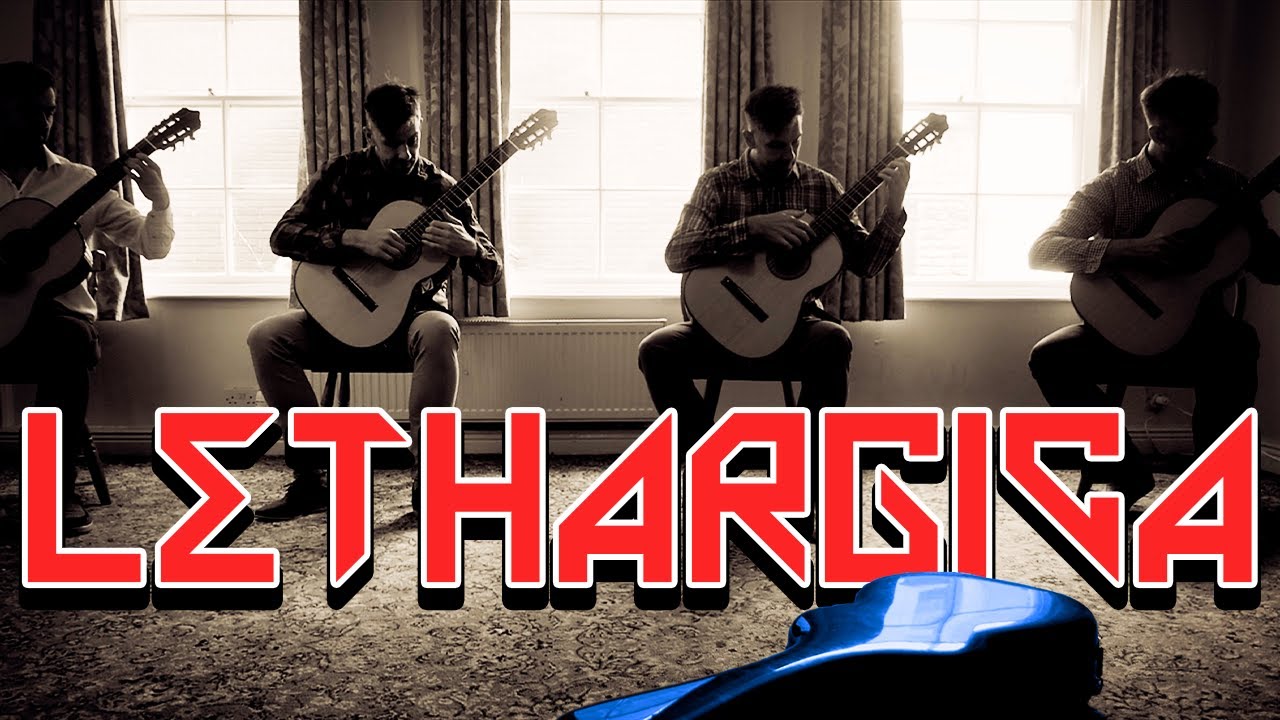 Meshuggah - Lethargica | Classical Guitar Quartet (Arr. by Santiago Kodela)