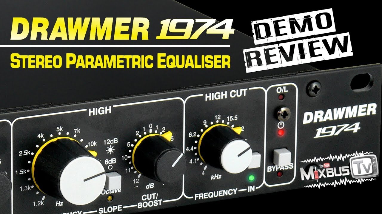 Drawmer 1974 Best Analog EQ Under $1000? Mix & Mastering Parametric Equalizer