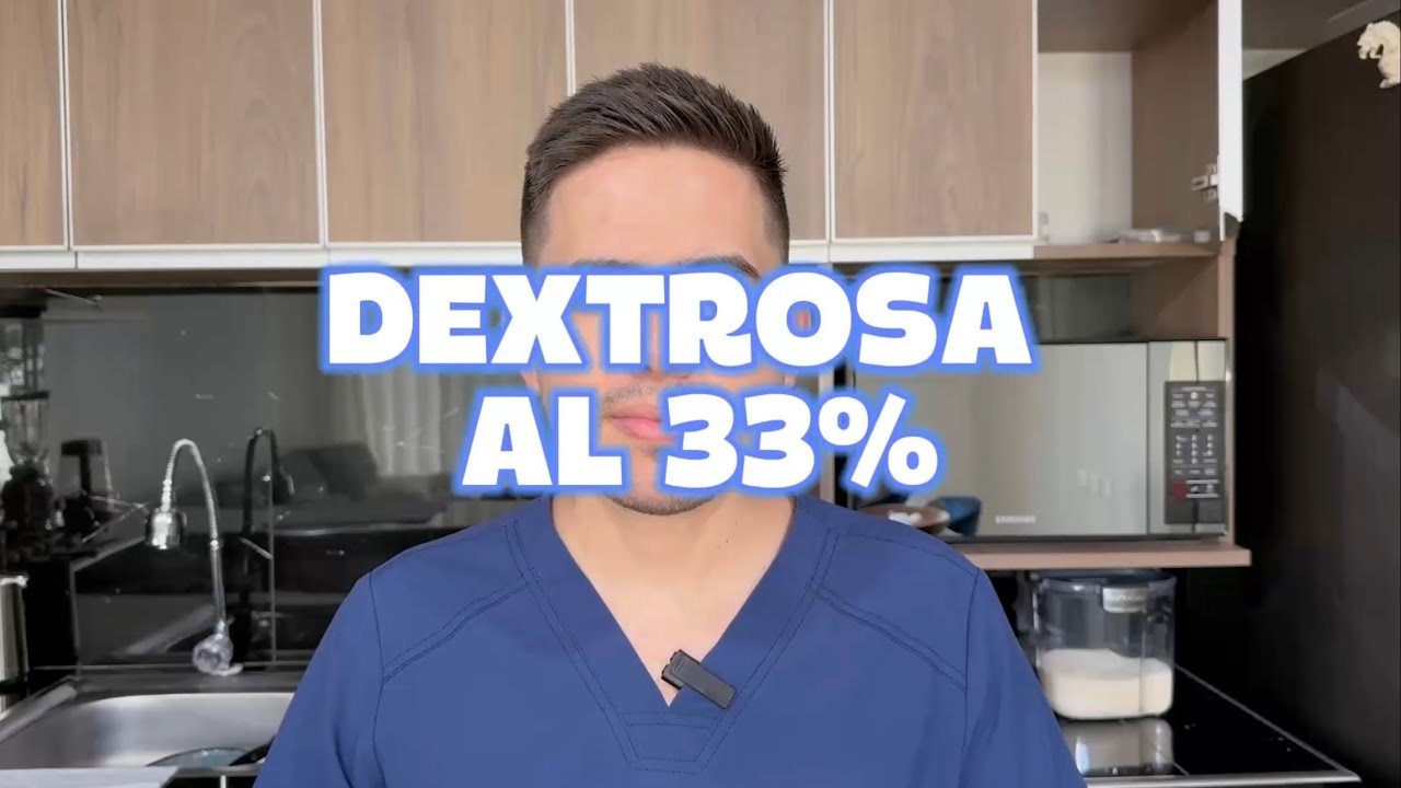 DEXTROSA 33% ¿Qué pasa si te colocas dextrosa al 33% 💉 | Dr Glucosa