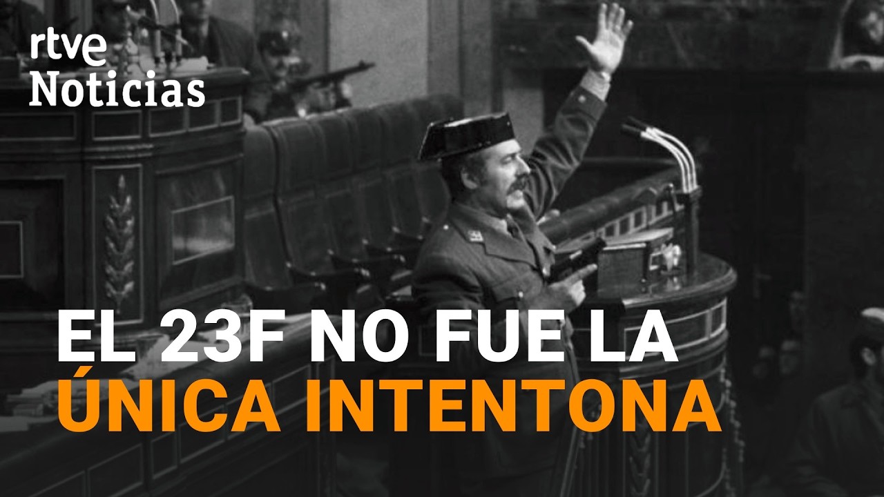 23F | Tras el FRACASO del GOLPE, hubo más INTENTOS de ACABAR con la DEMOCRACIA | RTVE Noticias