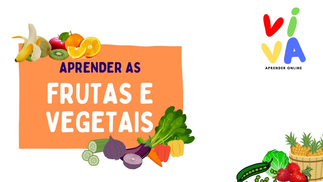 Aprender as Frutas e Vegetais em Portugu&ecirc;s