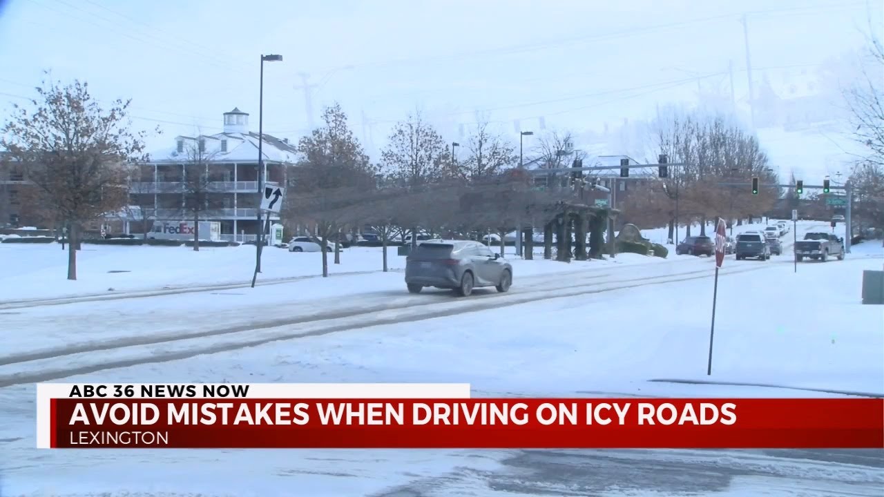 AAA warns drivers of common mistakes on icy and snow-covered roads
