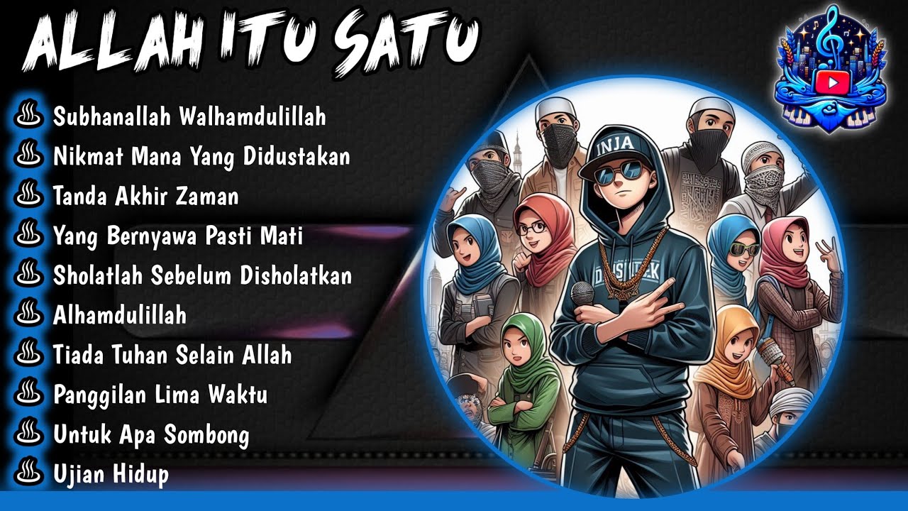 BEST RAPPER HIP HOP TERBARU 2025🔥 FULL ALBUM: ALLAH ITU SATU. #rap #indonesia #hiphop