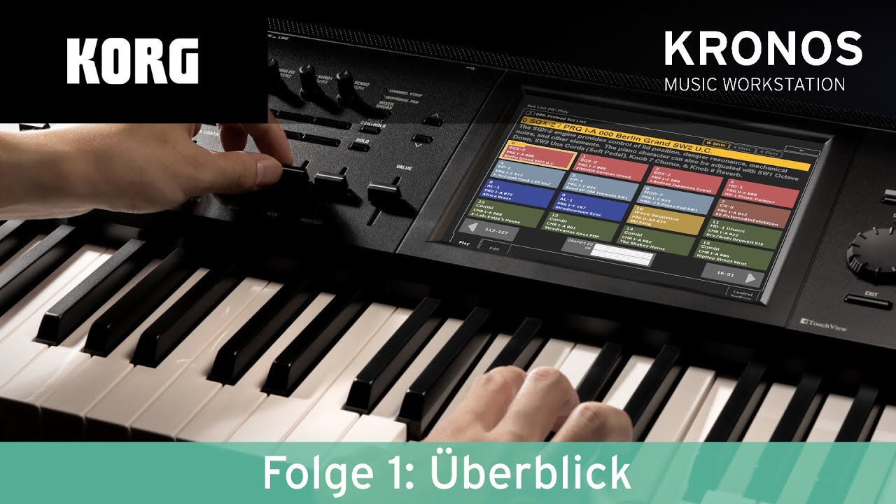 KORG KRONOS 3 Gear Check – Überblick