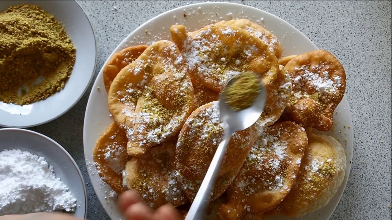 Gosh e Fil Recipe -  شیرینی گوش فیل