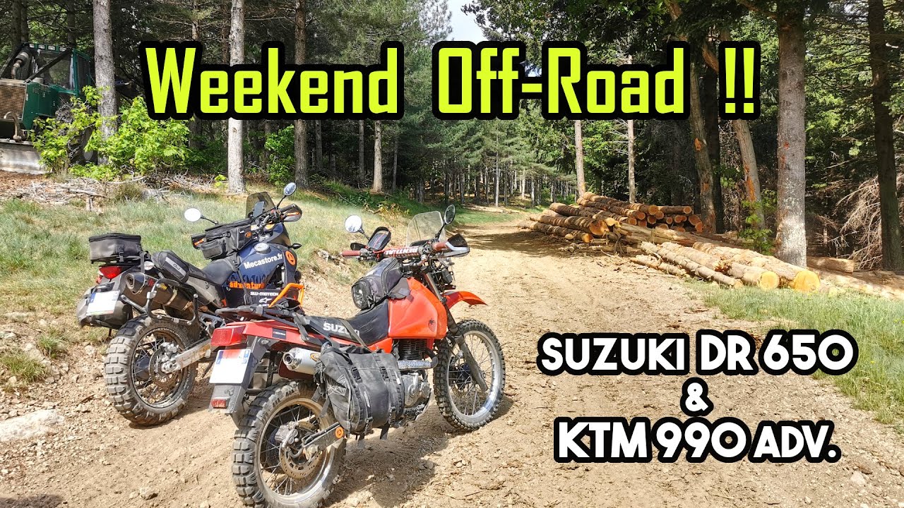 Weekend Off-Road - Suzuki DR 650 et KTM 990 Adventure - EP02