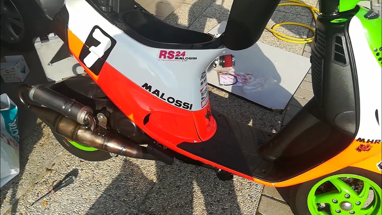 CARBURATORE DELL'ORTO 30 VHSH e KIT GETTO MASSIMO VARIABILE test montaggio su ZIP SP 172 MALOSSI MHR