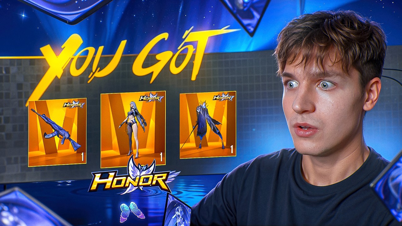 ВЫПАЛО ТРИ ЗОЛОТА ПОДРЯД!!! НОВАЯ HONOR РУЛЕТКА В PUBG MOBILE! ВЫБИЛ ВСЮ ХОНОР РУЛЕТКУ В ПУБГ МОБАЙЛ