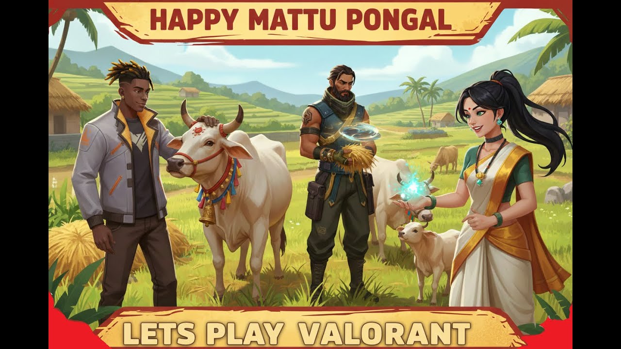 Happy Mattu PONGAL l VALORANT LIVE🔴  l 16-1-26 #valorant #tamil