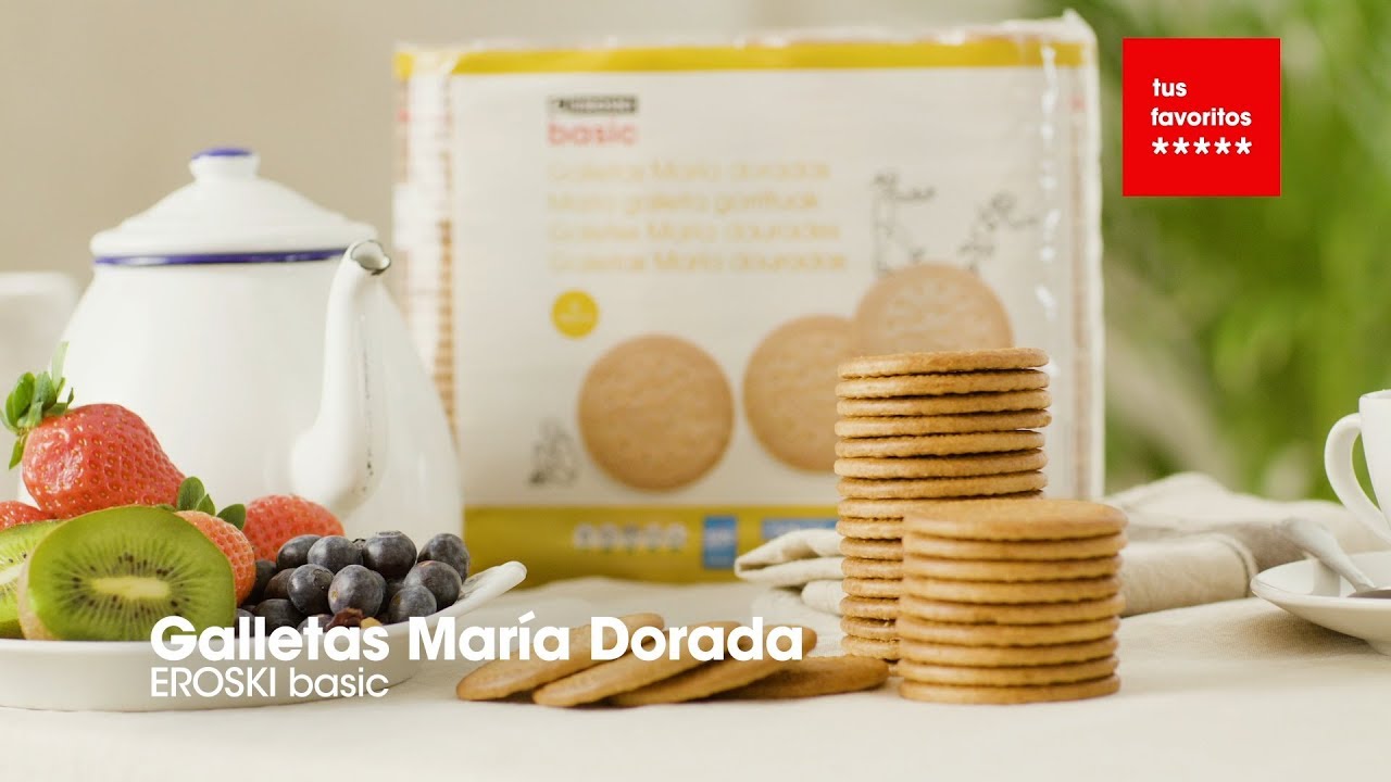 Galletas María Dorada EROSKI basic