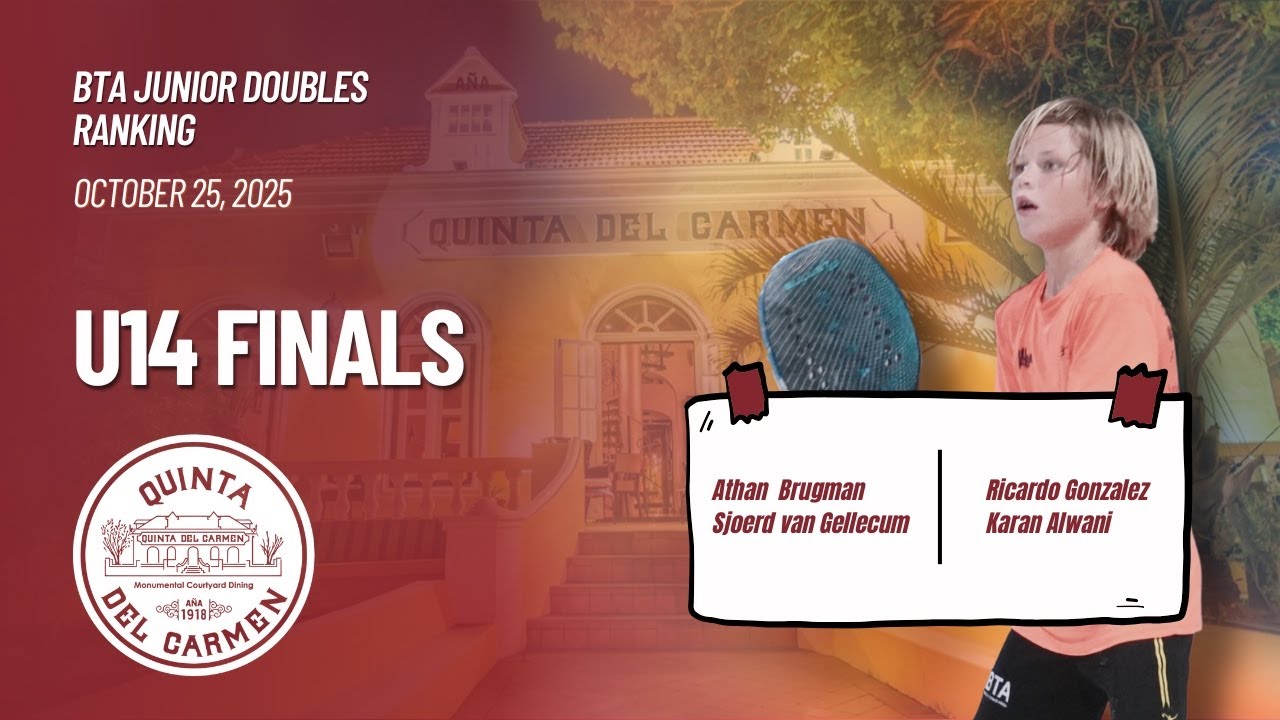 B.T.A. October Junior Doubles Ranking Final U-14