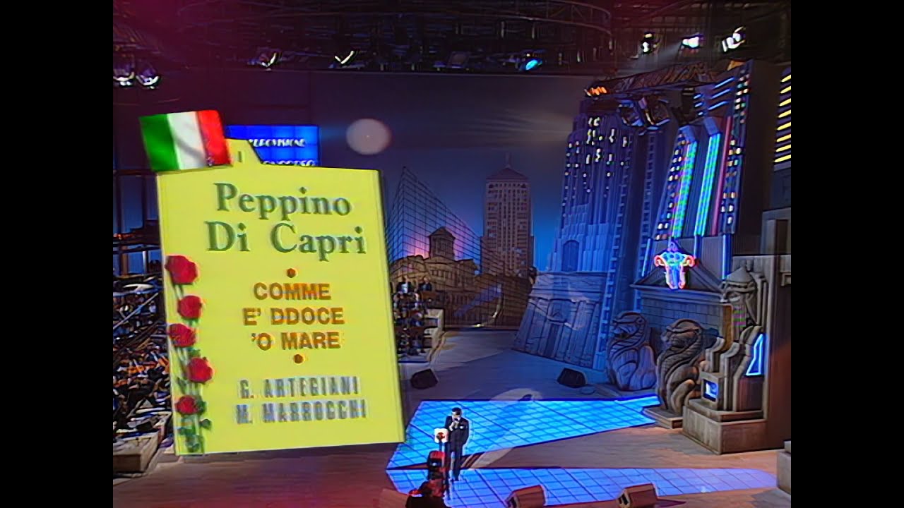 Peppino di Capri - Comme &egrave; ddoce o mare&nbsp;(Eurovision Song Contest 1991, ITALY 🇮🇹)