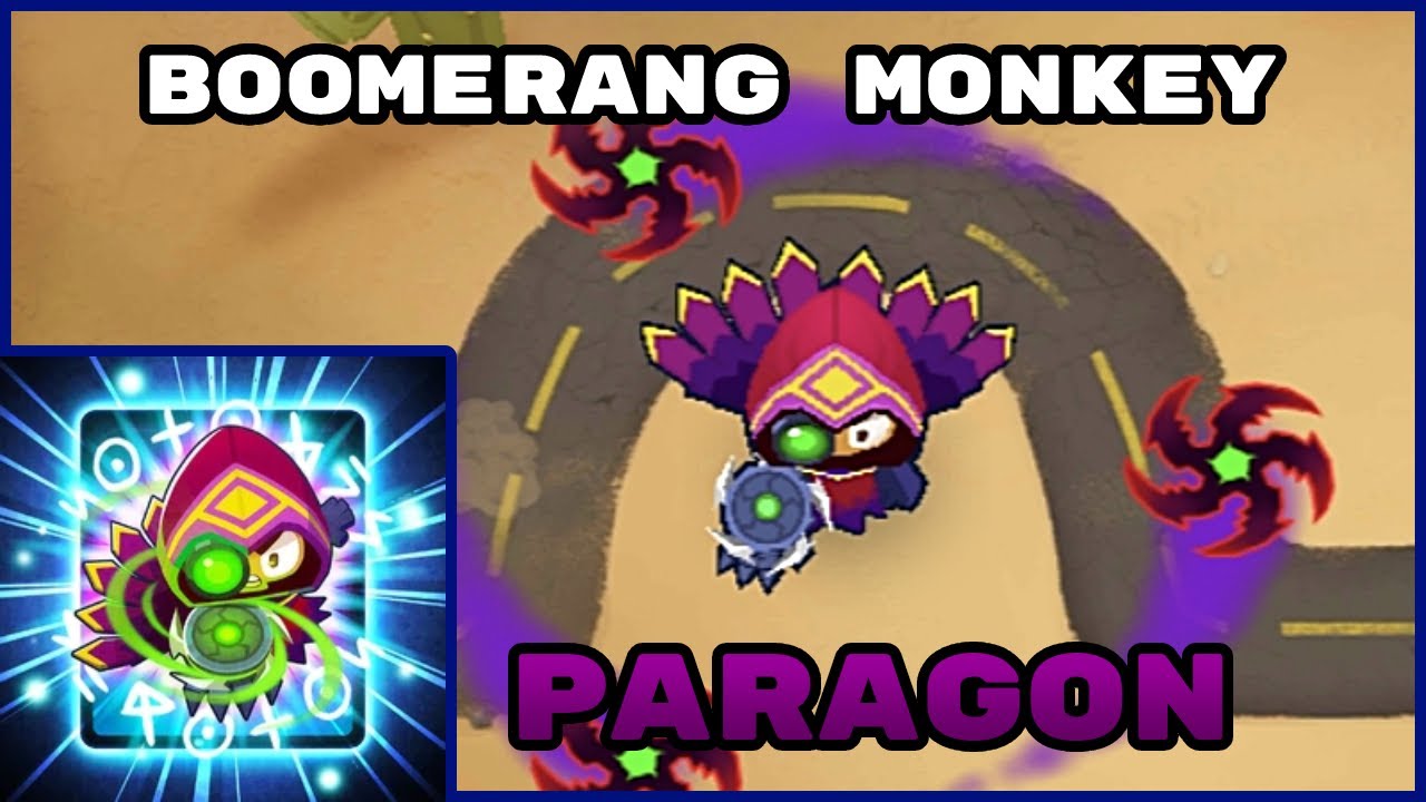 Boomerang Monkey Paragon Showcase | Bloons Tower Defense 6