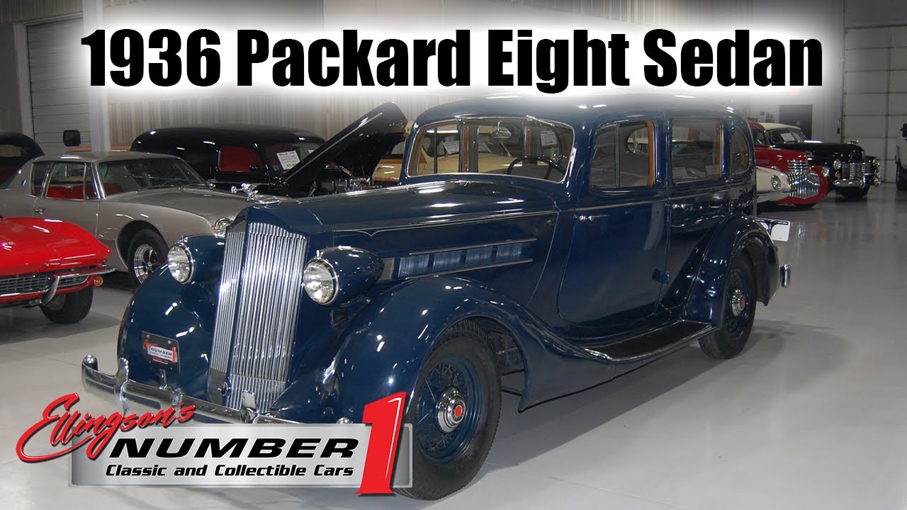1936 Packard Eight Sedan at Ellingson Motorcars in Rogers, MN