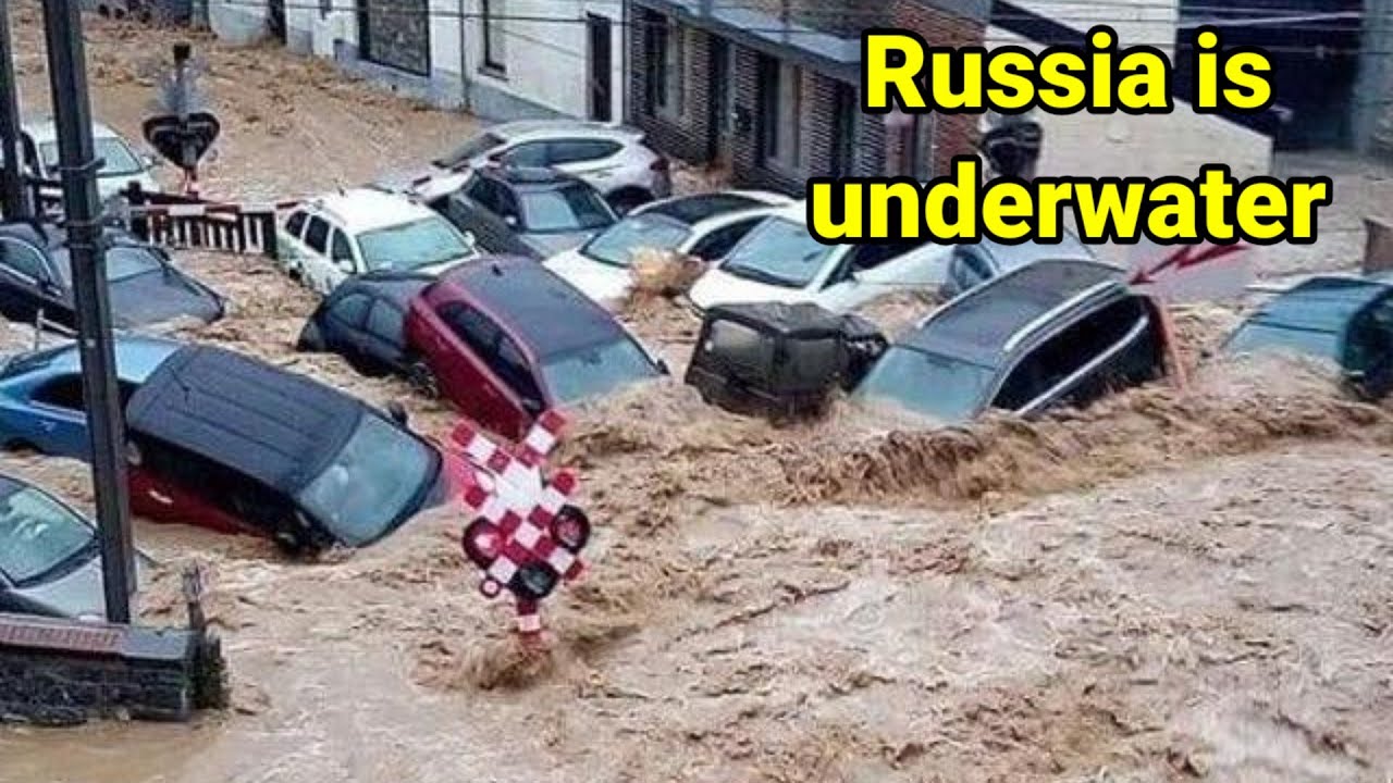 Россия наводнения | из-за сильного дождя затопило село Дагестан