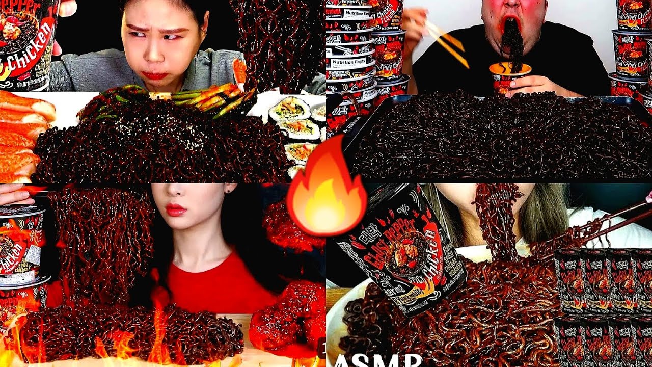 🥵 🔥world hottest ghost pepper noodle 🔥  expectations😎 vs reality 🥲