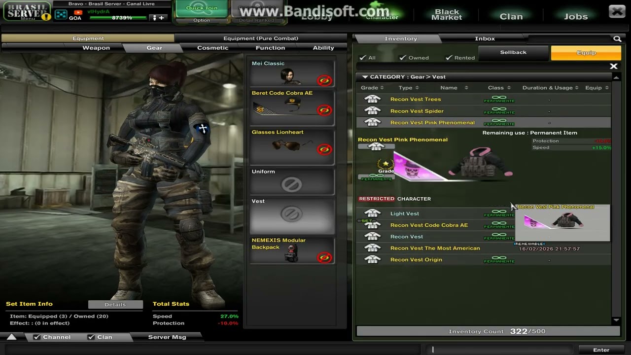 Combat Arms Brasil  vHydrA  Review Account