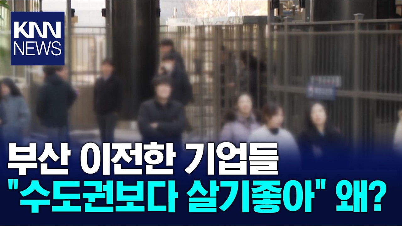 부산행 수도권기업 만족도 높다 / KNN