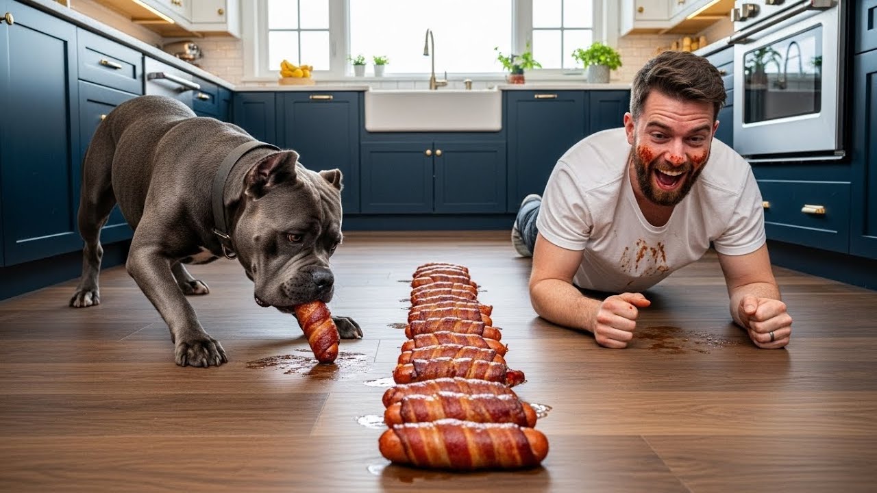 Dog and Human challenge 😱 #1
