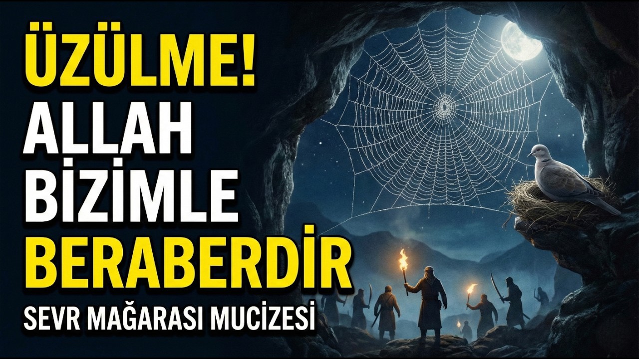 SEVR MAĞARASI MUCİZESİ VE HİCRET GECESİ: ÜZÜLME ALLAH BİZİMLE BERABERDİR! | MANEVİYATA YOLÇULUK