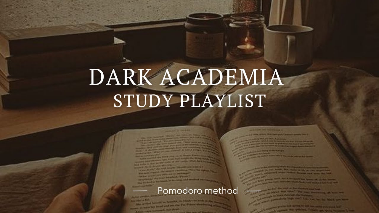 Dark Academia Study Music | Pomodoro 25/5 🔔 2 hrs