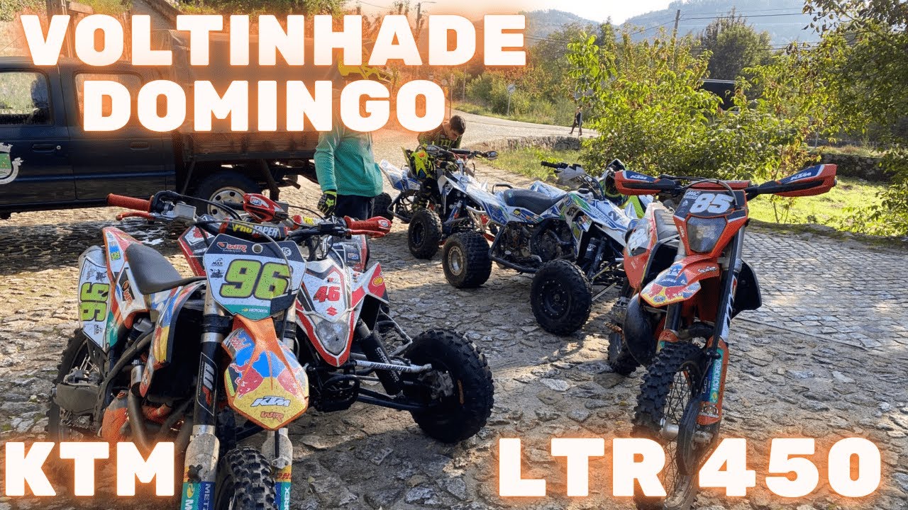 VOLTINHA MATINAL- KTM e LTR450!