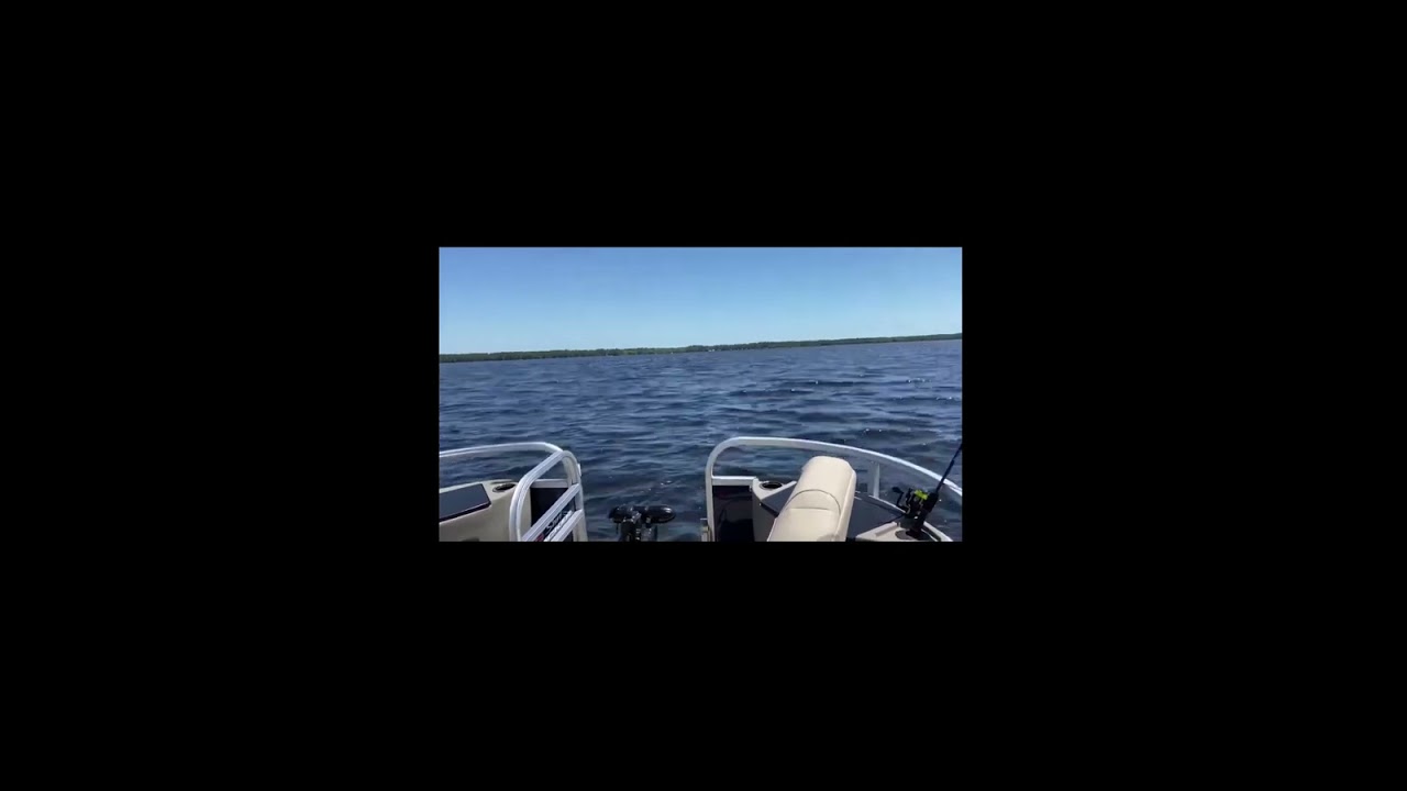 Pontoon Boat Speed Test on Rough Water