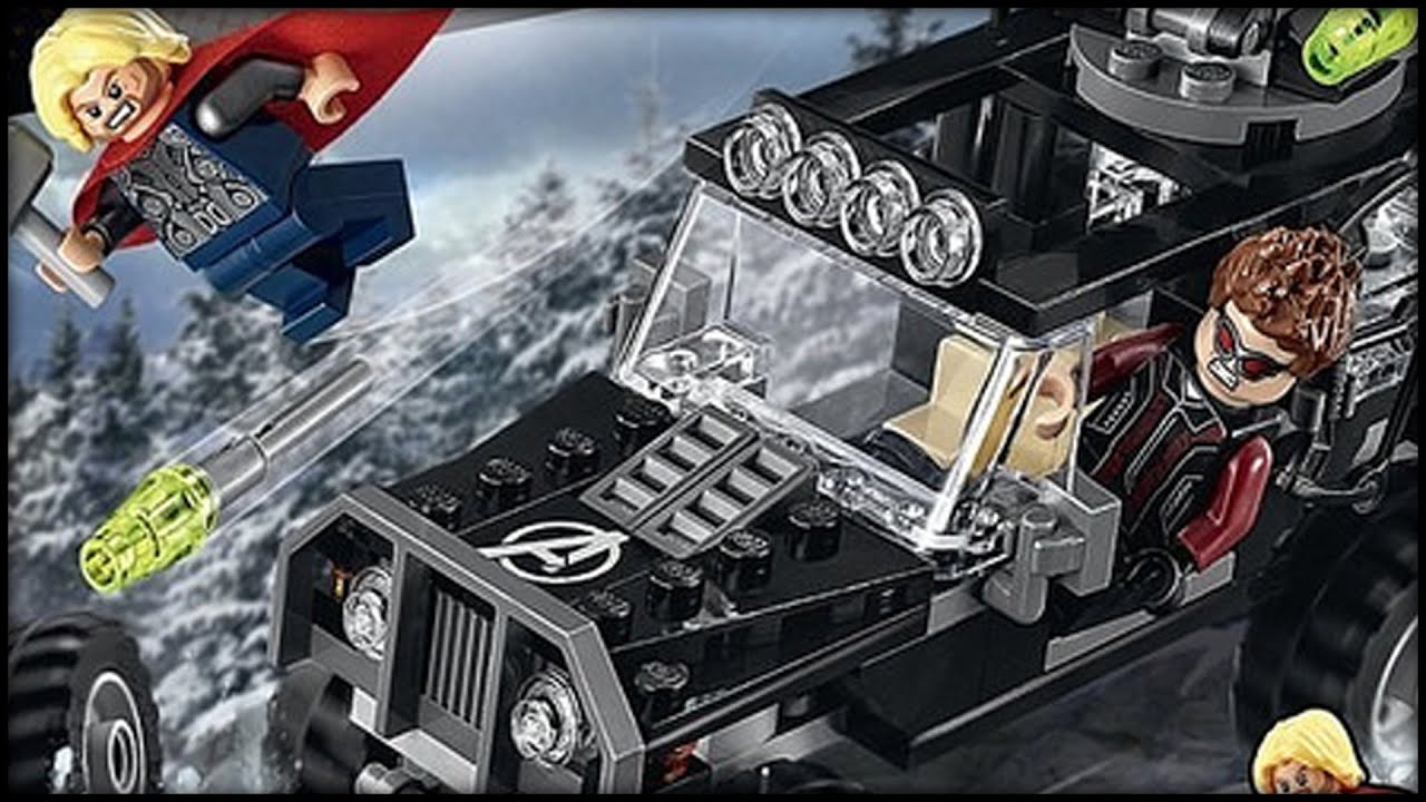 LEGO Marvel Super Heroes Age of Ultron Hydra Showdown review!