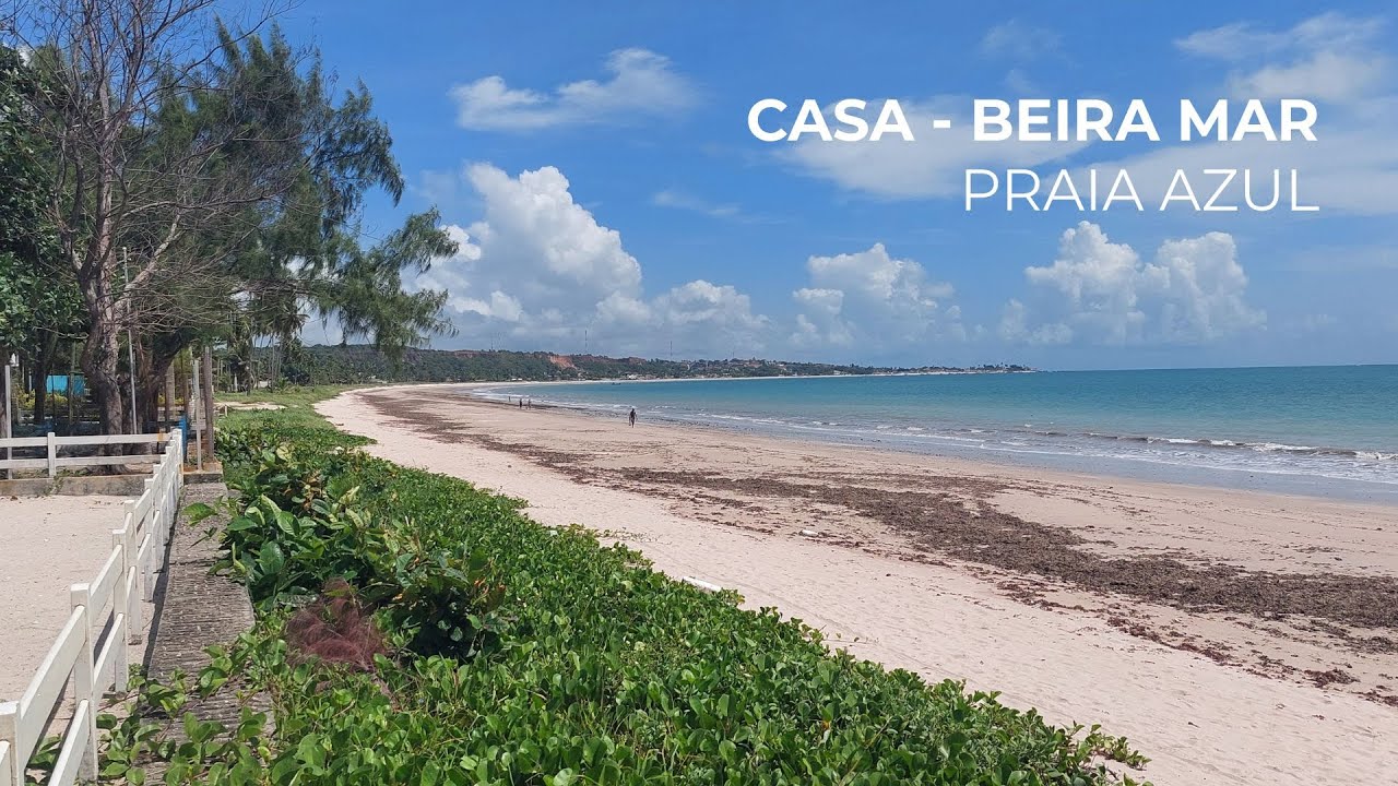 Casa beira mar para venda em Praia Azul - Pitimbu/PB     #praiaazulpb #praiadosmariscos