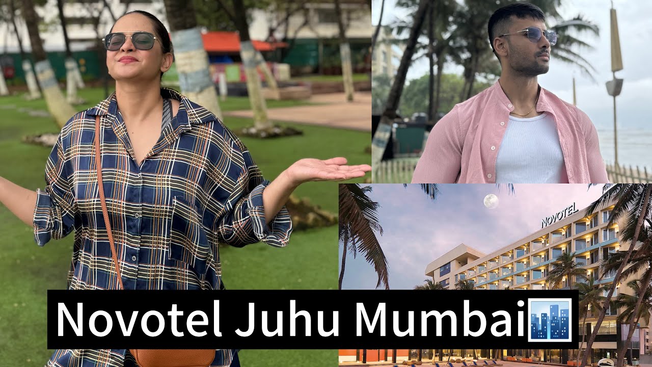 🏨 NOVOTEL HOTEL Juhu Beach MUMBAI full Tour✌️ (Room view , Gym , pool , Buffet).