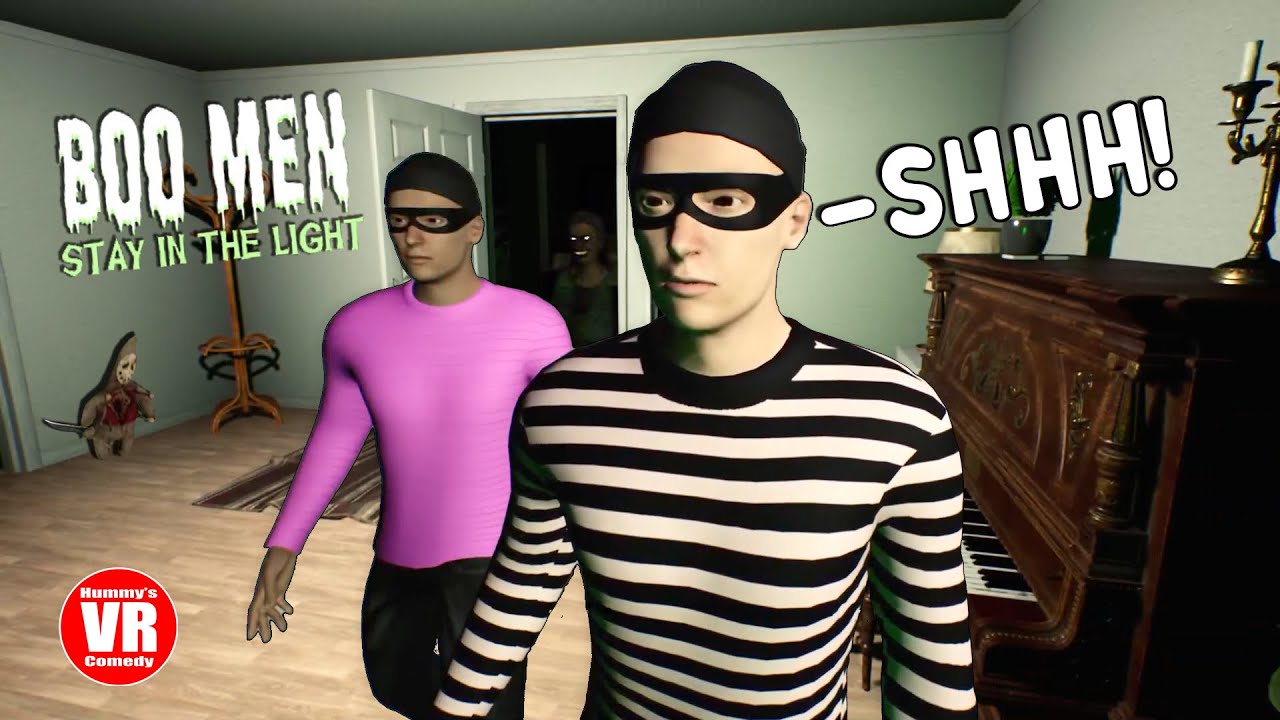 What happens when you rob haunted houses | The Boo Men Multiplayer
