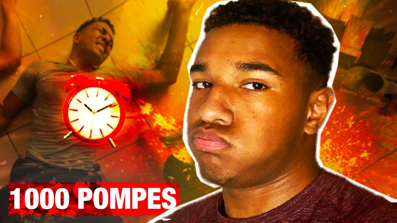 1000 POMPES EN 1 HEURE ! JE BATS TIBO INSHAPE !? 😱
