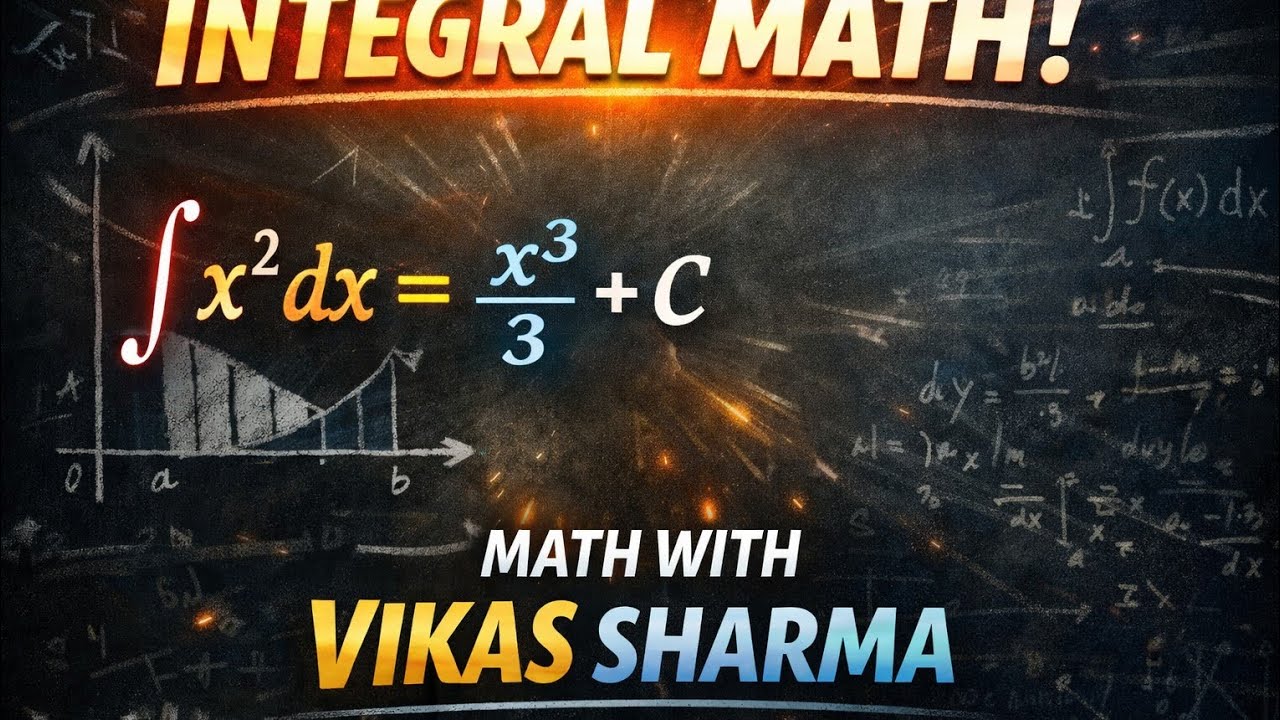 Integral important question#mathmatics#vikassharma 