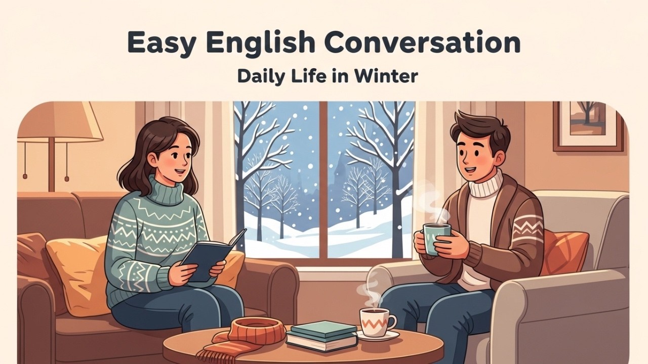Talking About Daily Life in Winter | English Speaking Practice | Online English Podcast