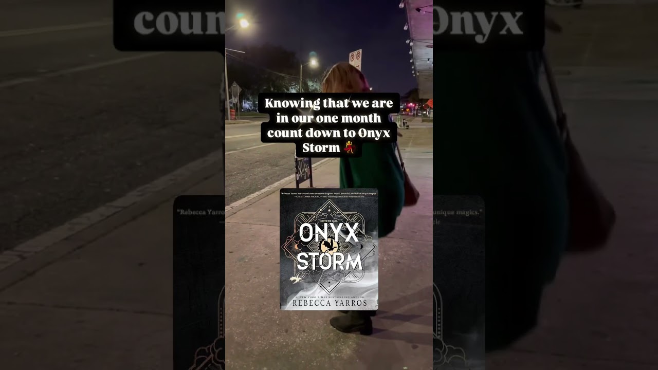 ONE MONTH TO ONYX STORM: FOURTH WING and IRON FLAME COVERAGE OTW!