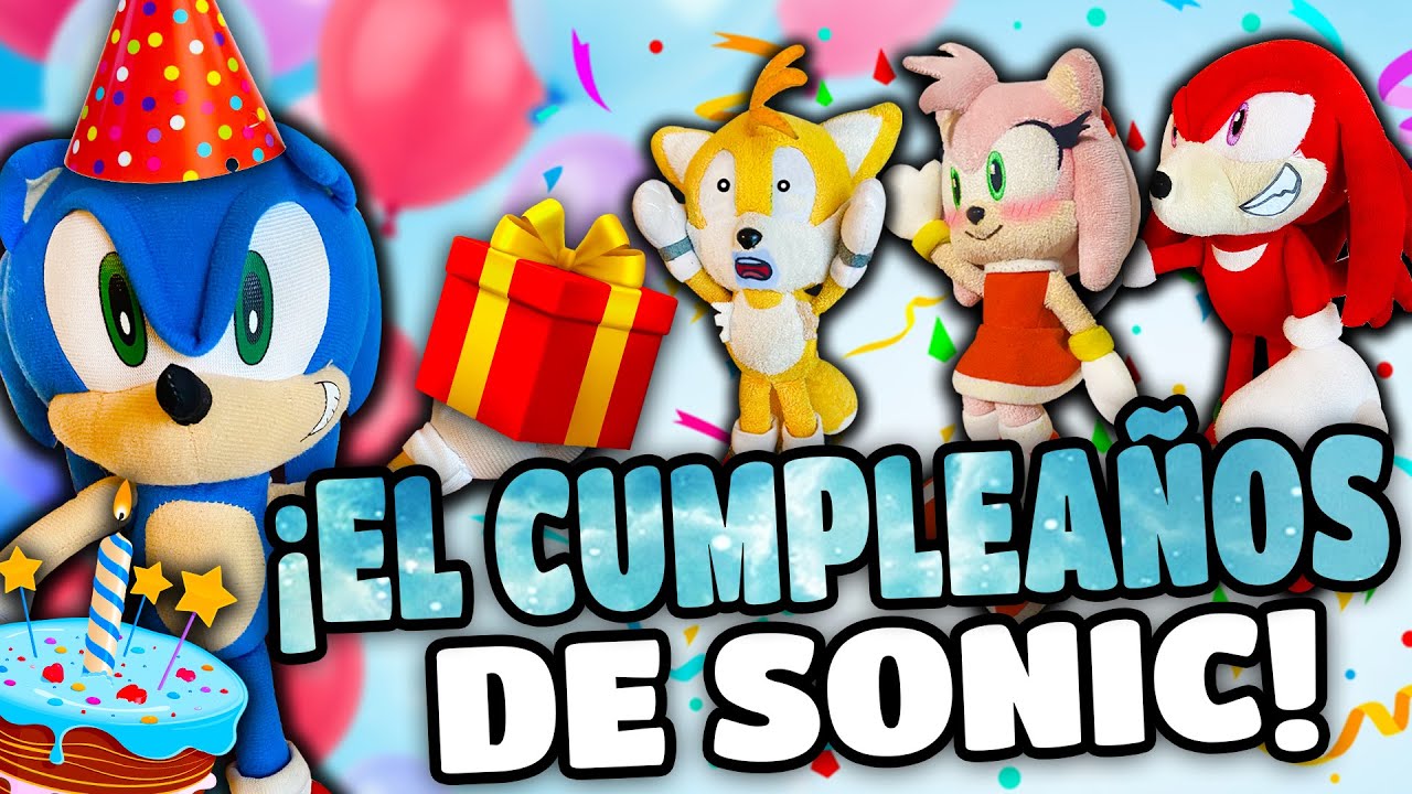 ¡El CUMPLEAÑOS de Sonic! 🥳 - Sonic and Friends en Español