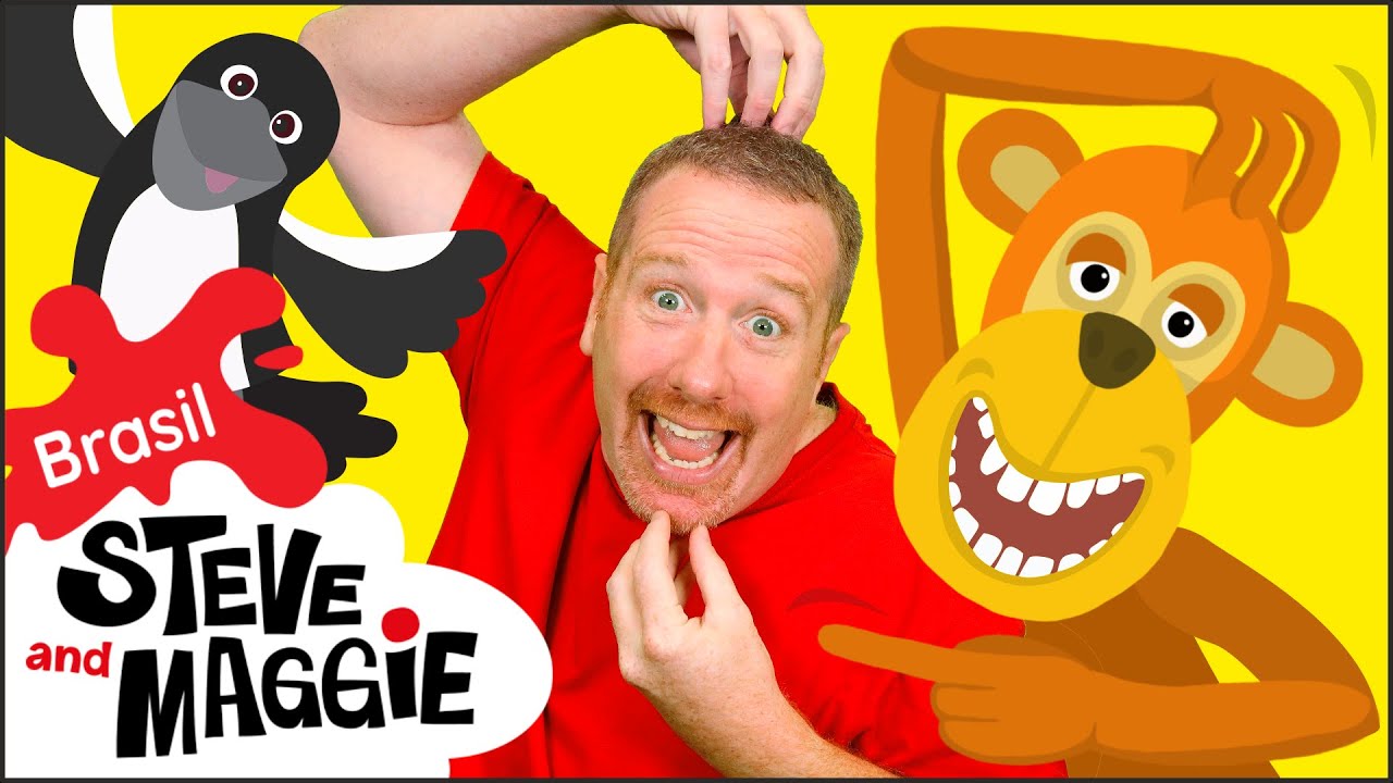 Jogo de Mimica para Crian&ccedil;as com Steve and Maggie Brasil | Animais para Crian&ccedil;as
