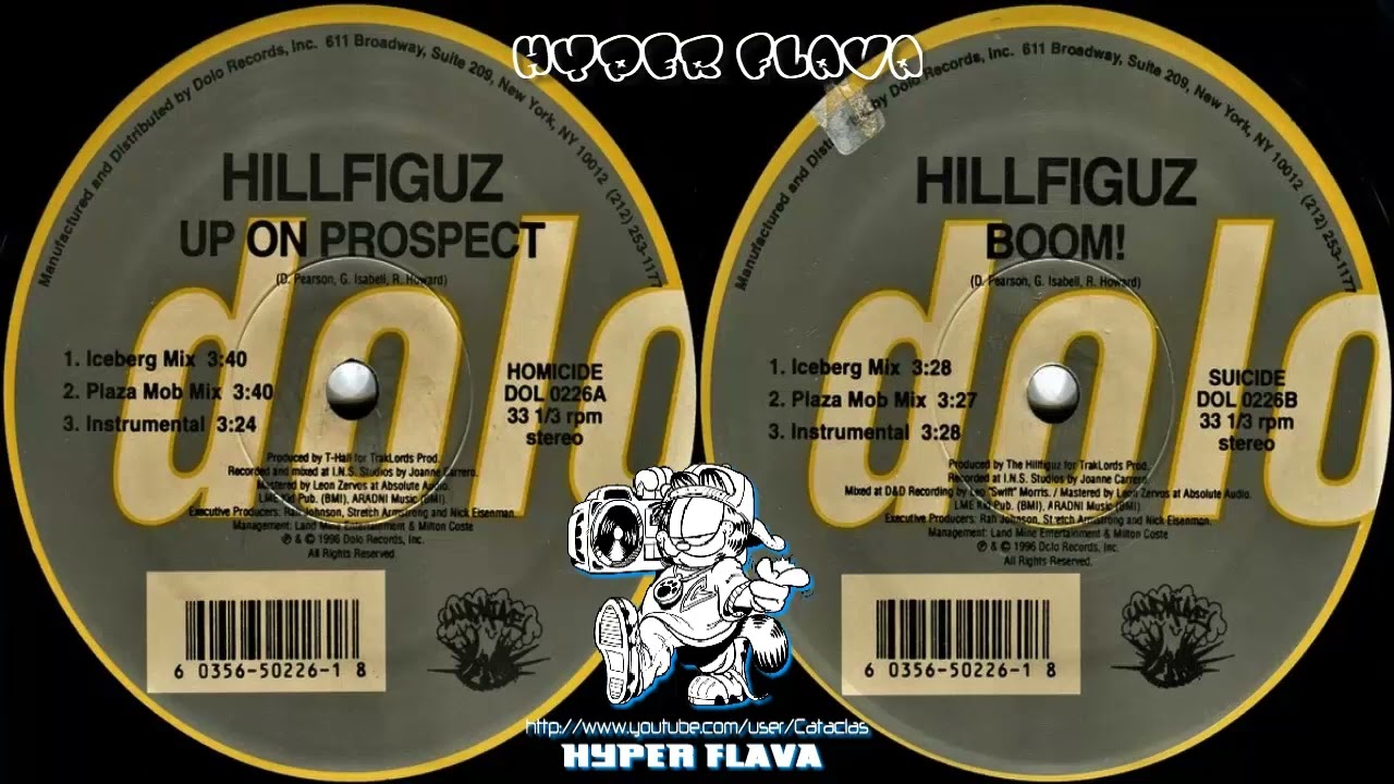 Hillfiguz - Up On Prospect / Boom! (Full VLS) (1996)