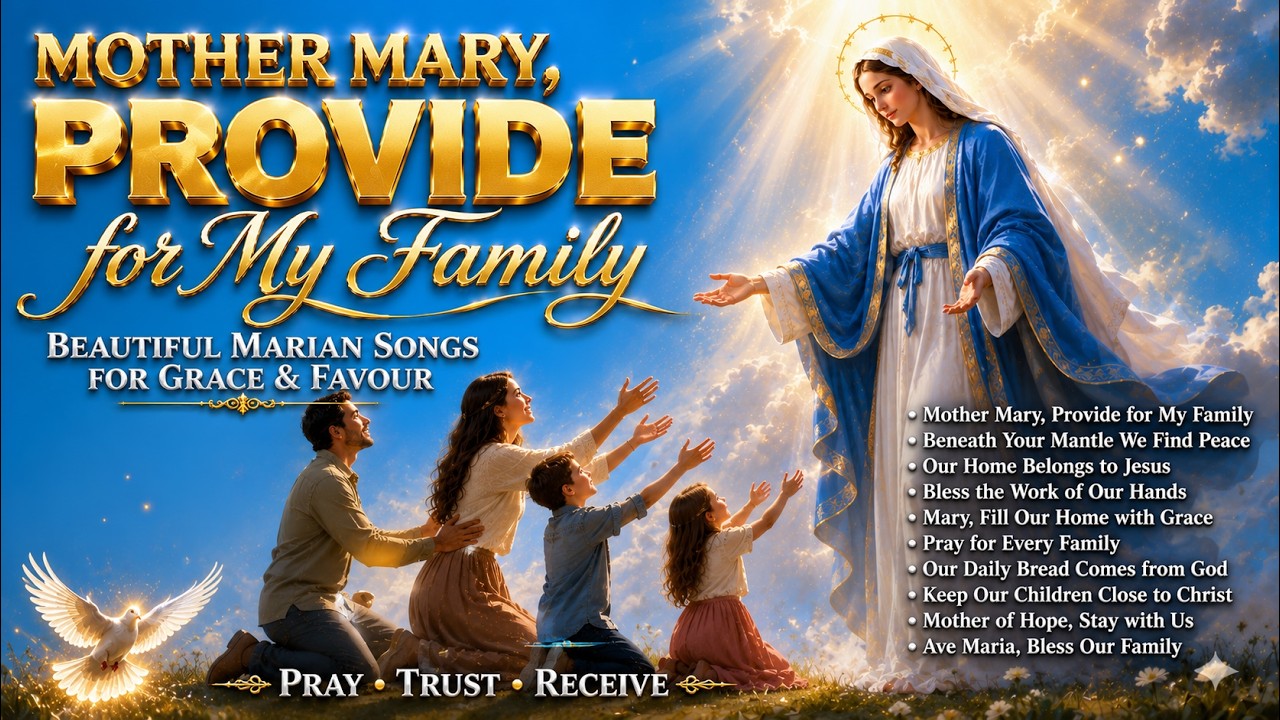 Mother Mary, Provide for My Family | Beautiful Marian Songs for Grace & Favour #MarianSongs