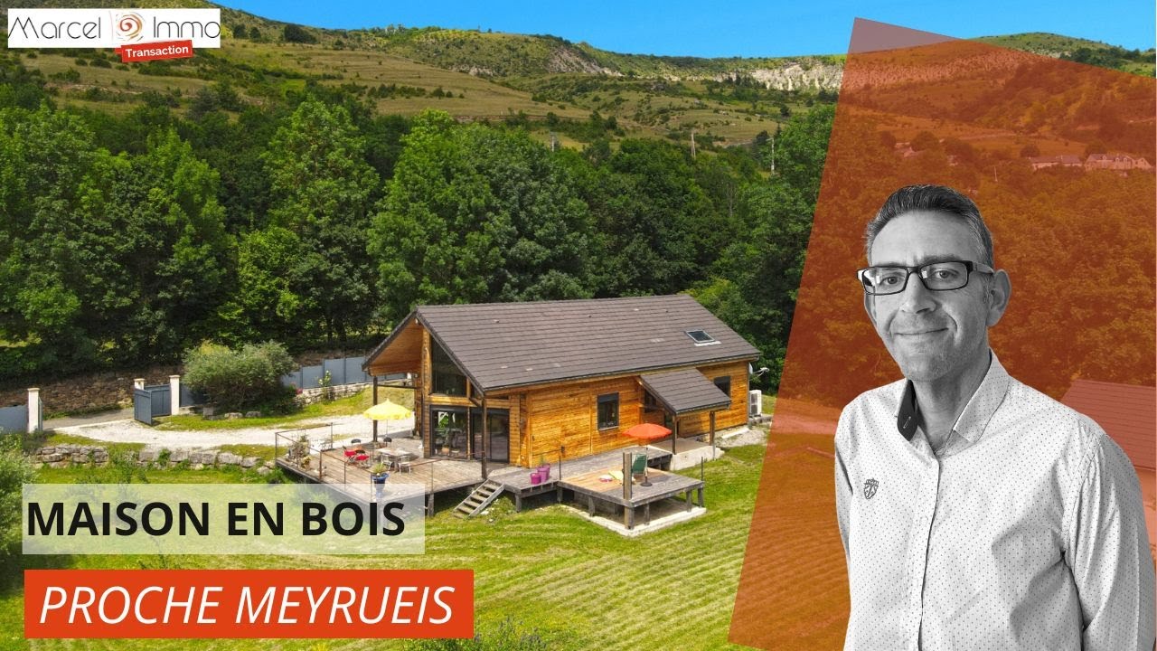 A VENDRE Maison en Bois - Marcel immo