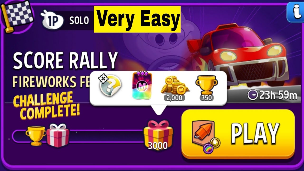 New Solo Fireworks Festival Rainbow Solo Challenge Score Rally | Match Masters Solo Challenge Today