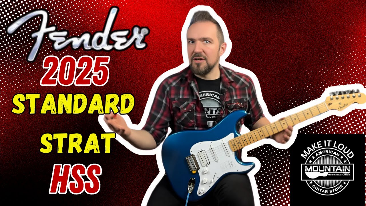 2025 Fender Standard Stratocaster HSS  - Review & Demo