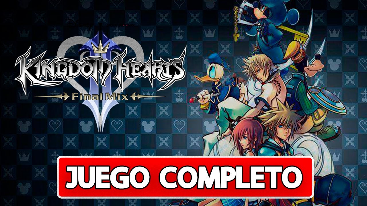 KINGDOM HEARTS 2 FINAL MIX Walkthrough Juego Completo I Sin comentarios