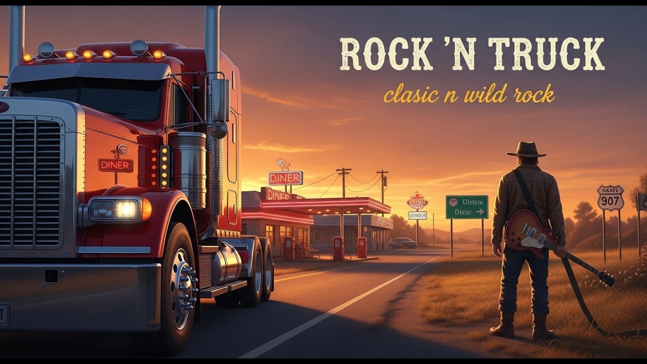 Rock N Truck – Steel Wheels & Freedom | Country Rock Road Legends #RockTruck #CountryDrive