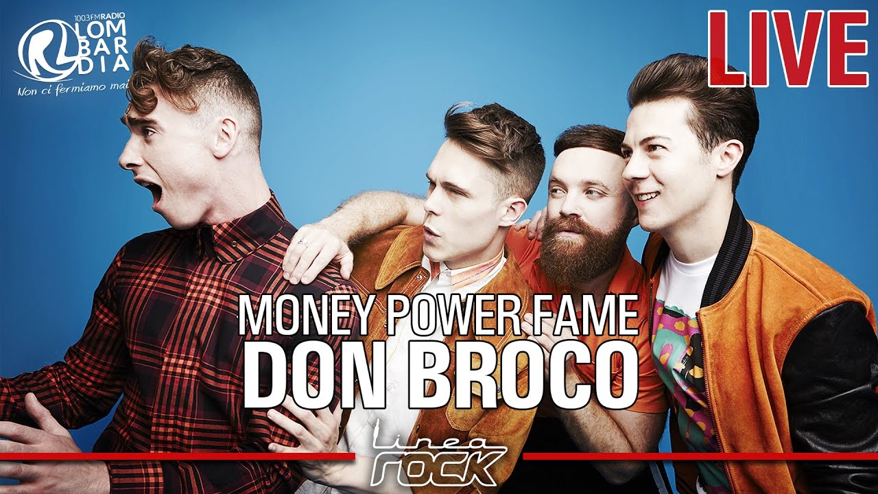 DON BROCO - Money Power Fame - unplugged @Linea Rock 2016