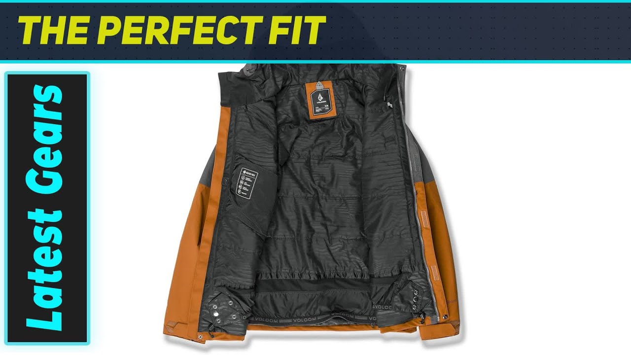Volcom Men's L Insulated Gore-Tex Jacket: Amazing Comfort, Unstoppable Performance