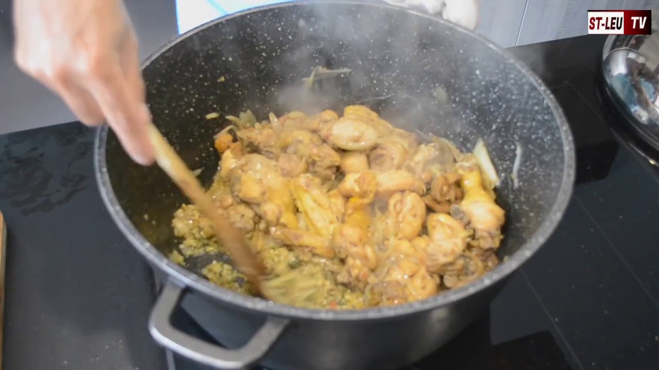 cari poulet calebasse et chouchou   Gilles BENOIT