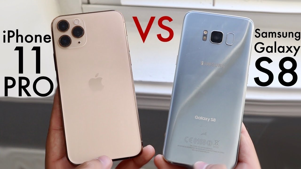 iPhone 11 Pro Vs Samsung Galaxy S8! (Comparison) (Review)