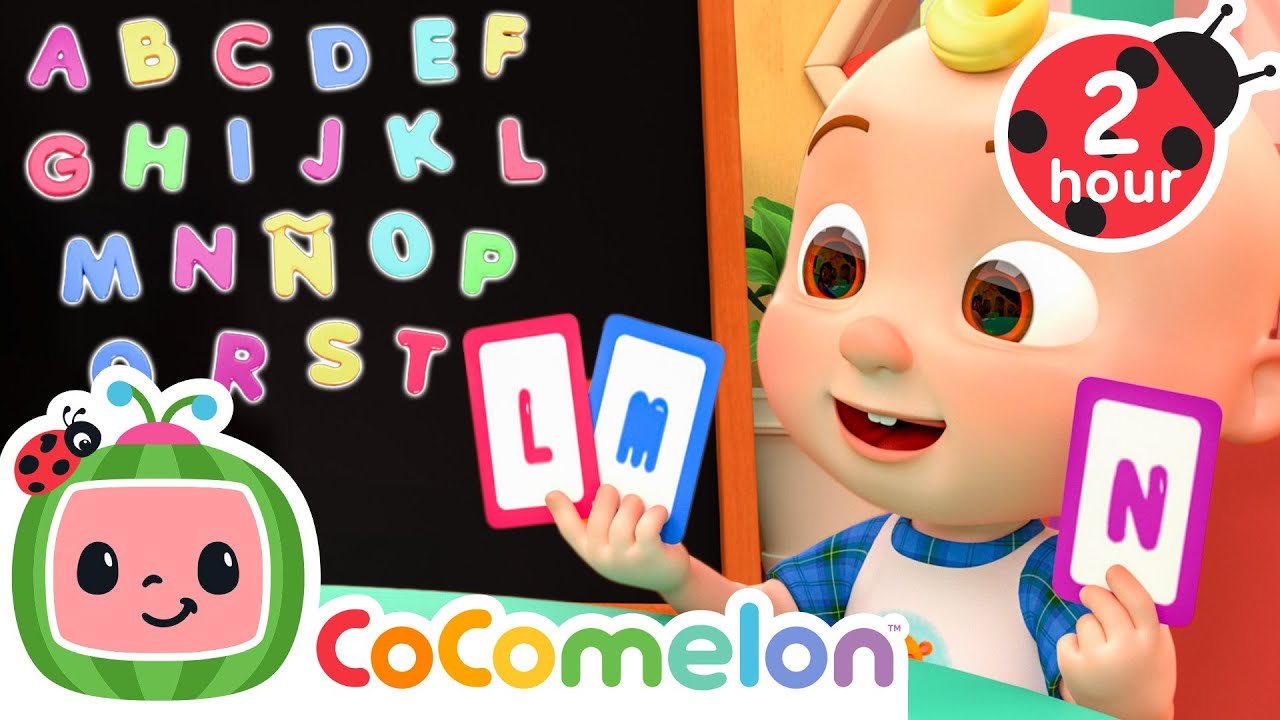 Learn The Spanish Alphabet 🔠 CoComelon Nursery Rhymes and Kids Songs | 2 HOURS | After School Club