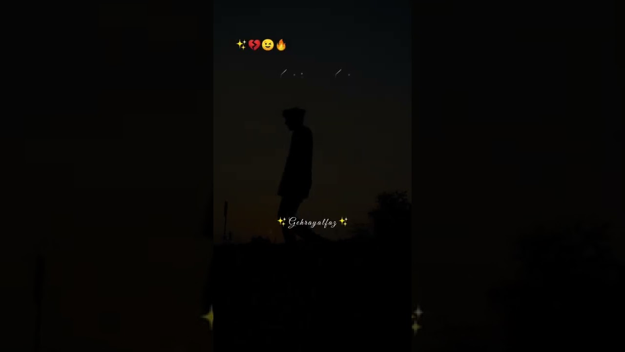 Sad poetry with background music || Whatsapp status || Best sad poetry  💔💔#tiktok #urdupoetry #video